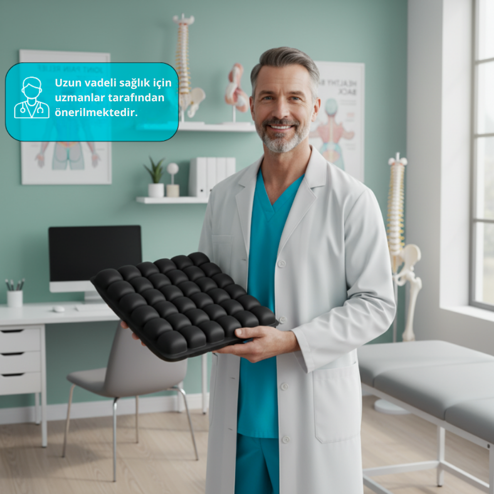 SitSoothe™ 3D Ergonomik Oturma Minderi