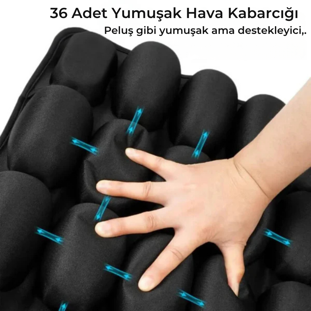 SitSoothe™ 3D Ergonomik Oturma Minderi