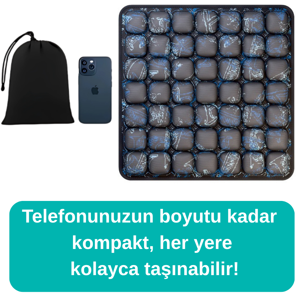 SitSoothe™ 3D Ergonomik Oturma Minderi