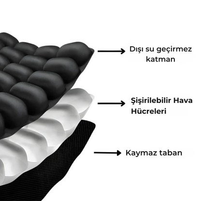 SitSoothe™ 3D Ergonomik Oturma Minderi
